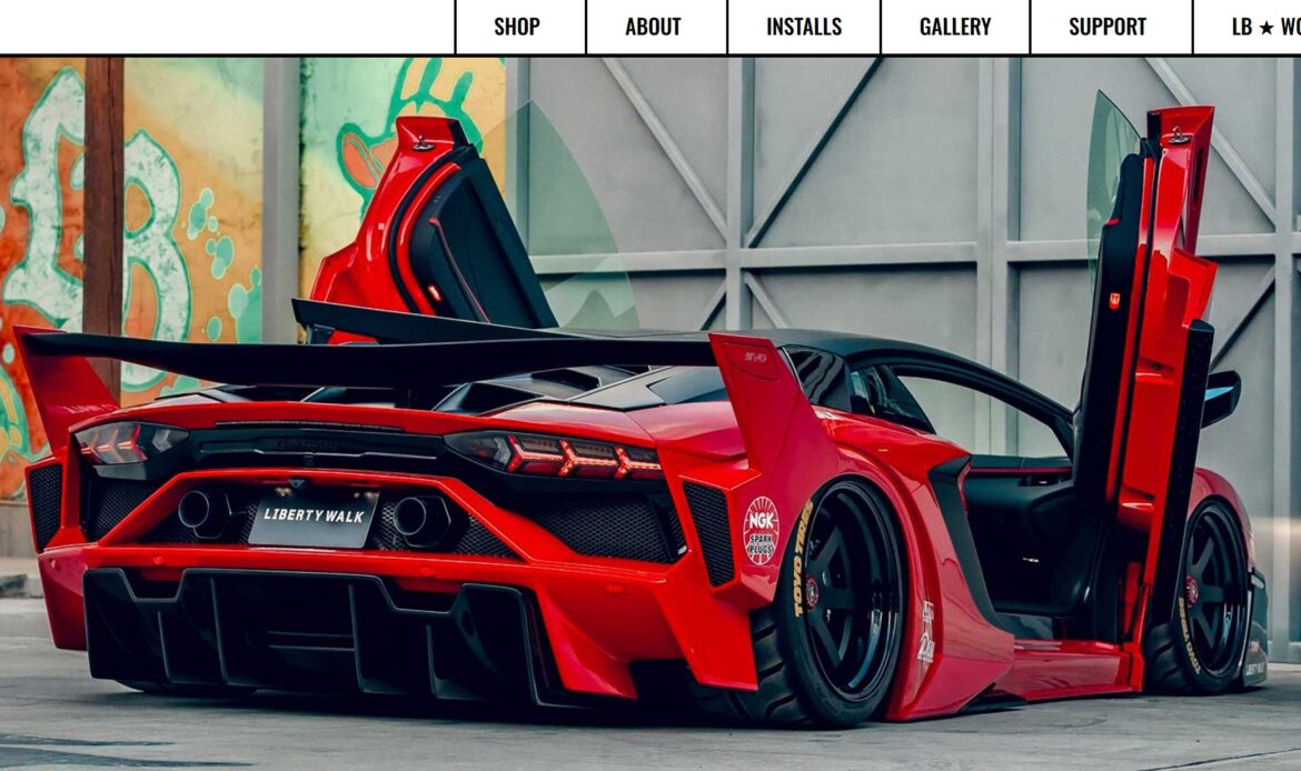 Liberty Walk, LB-WORKS, LB-performance, LB-Nation imports for the USA, CANADA, AUSTRALIA, NEW ZEALAND